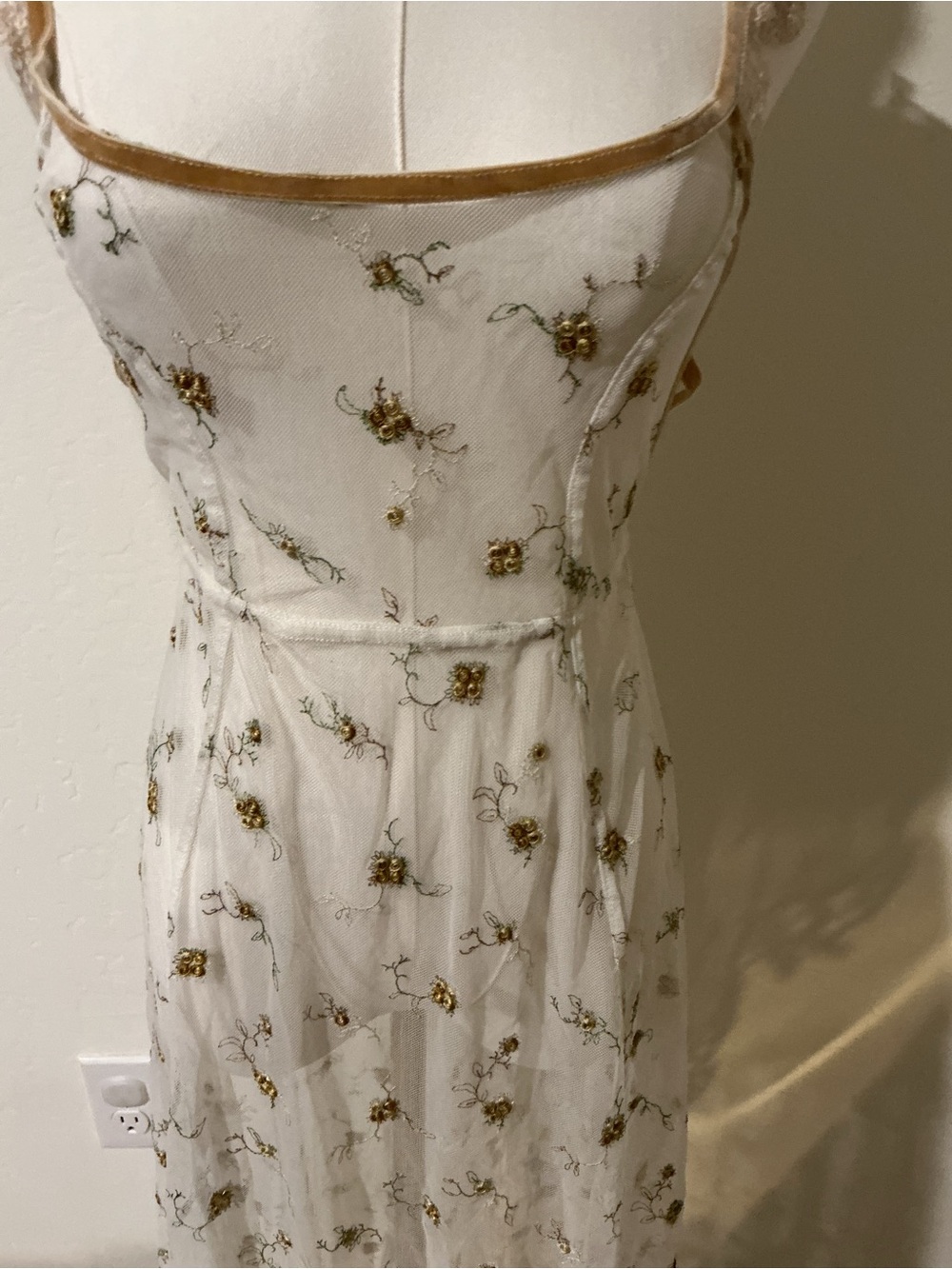 Intimately Free People floral midi sheer dress - Picture 3 of 9